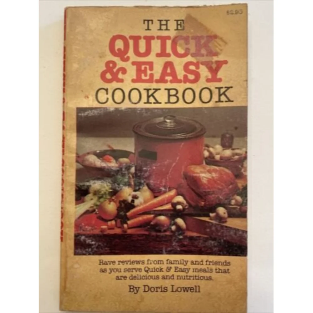 cook Books lot of 4 Fast‎ & Easy Cooking. Quick Cooking Cook Books